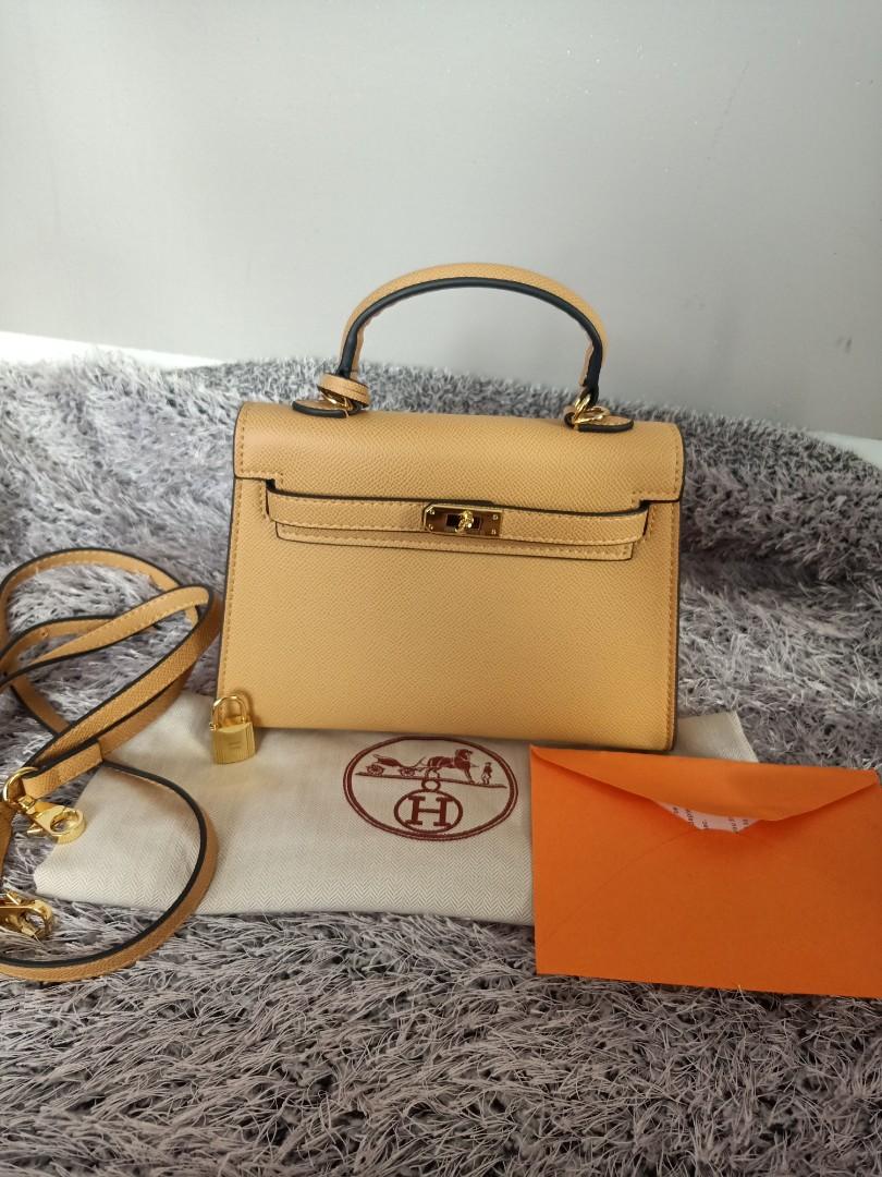Preloved hermes kelly s (Category: Luxury Bags & Wallets) located in Cebu City. Submitted by day.98 (Listing ID 1192550721, Image 2). Description: from japan surplus pure leather small size no flaws with dust bag & card.