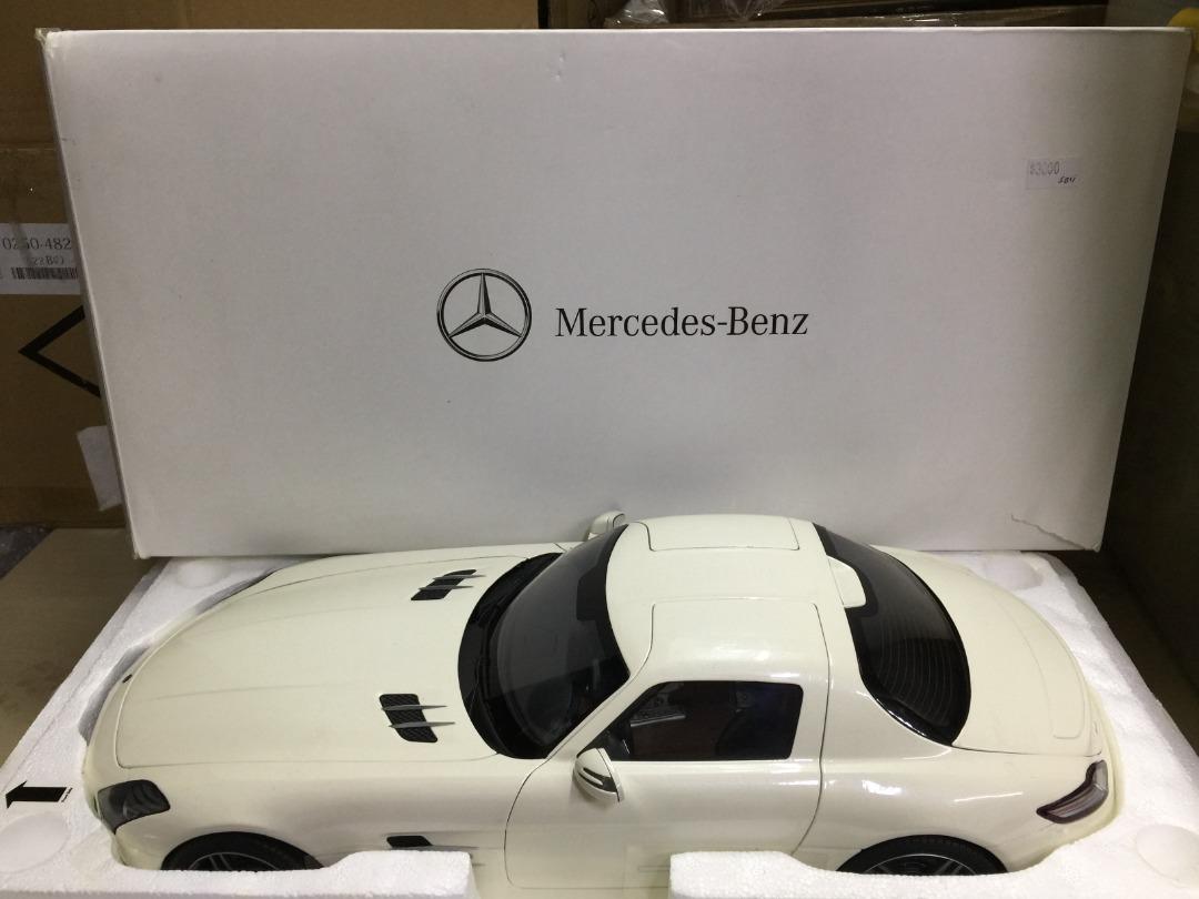 稀少 京商 Mercedes-Benz SLS AMG ホワイト ボディセット photo2L.jpg