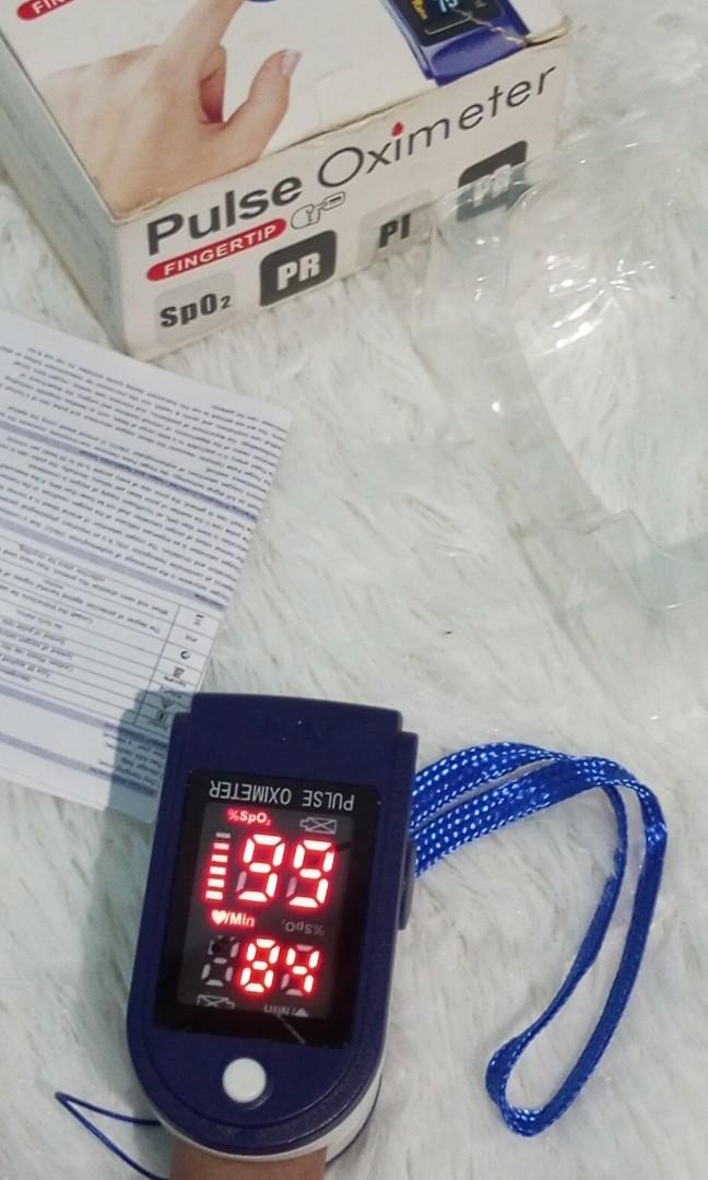 Pulse Oximeter, Health & Nutrition, Health Monitors & Weighing Scales