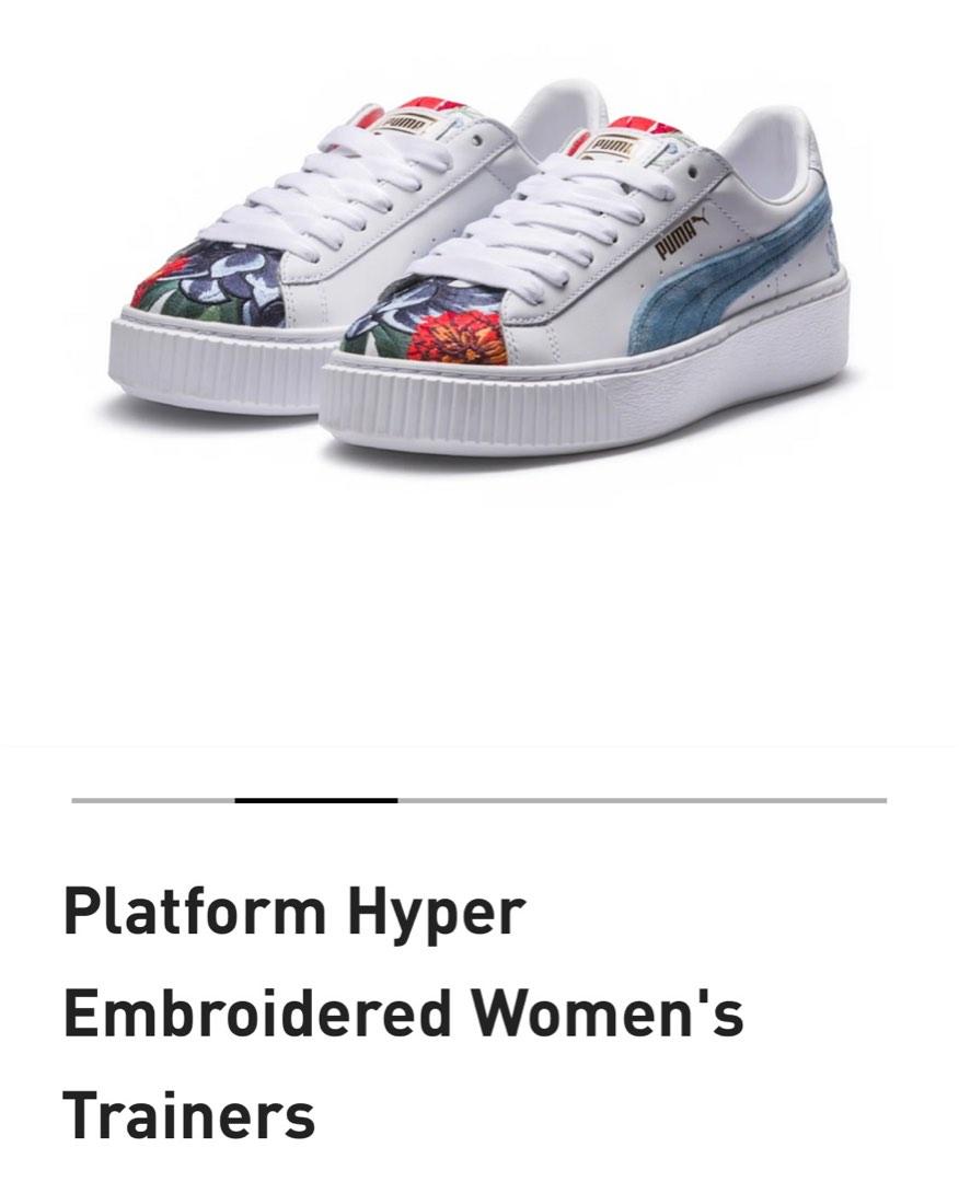 Puma platform hyper embroidered sales