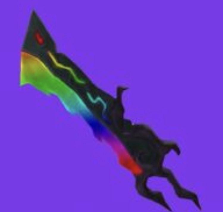 RARE! CHROMA ELDERWOOD BLADE MM2/Murder Mystery 2, Video Gaming