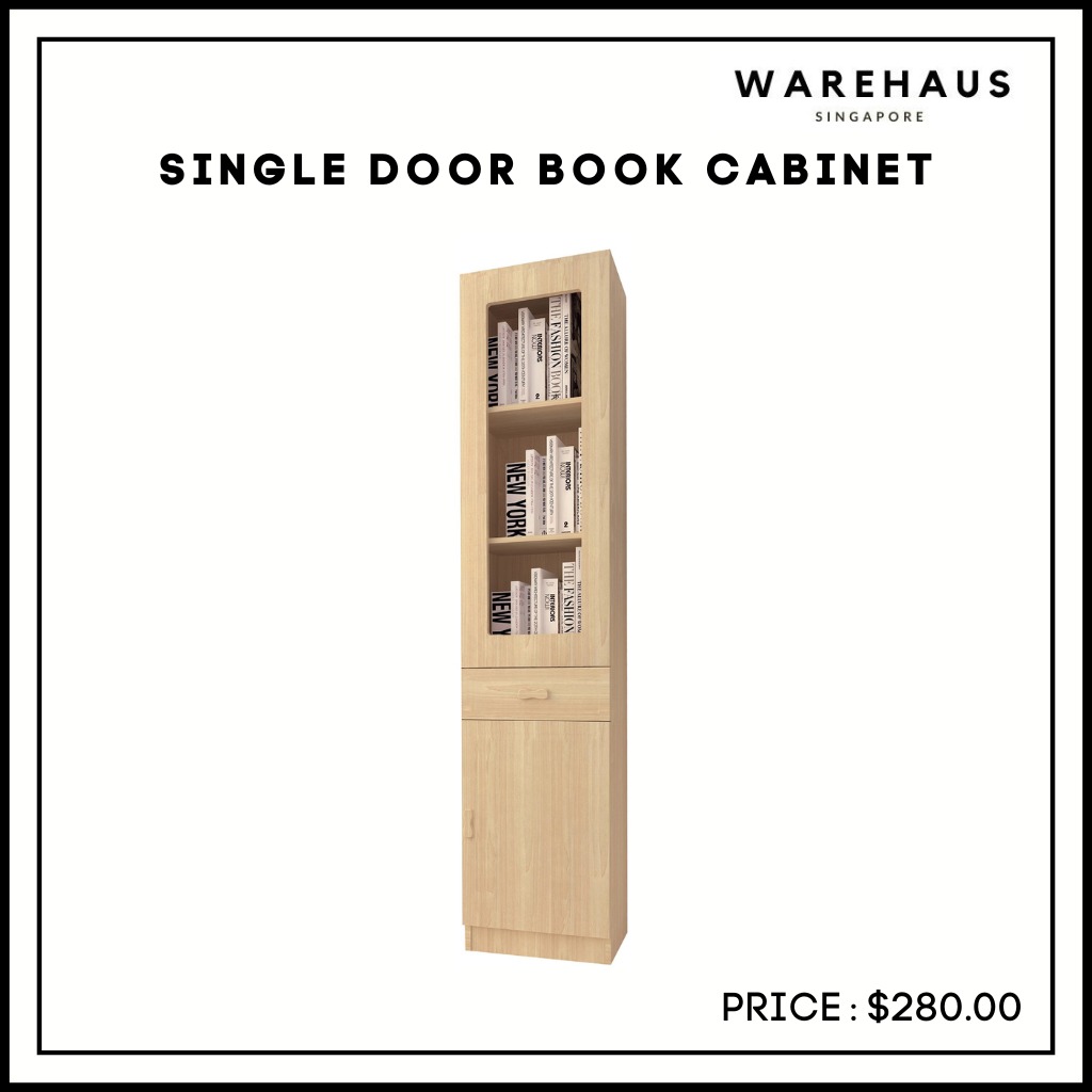 [READY STOCK] SINGLE DOOR BOOK Furniture & Home Living