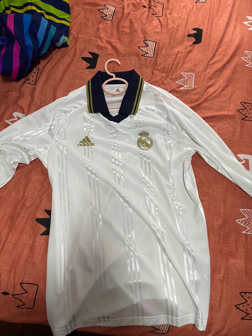 Real madrid long sleeve jersey 2020 best sale