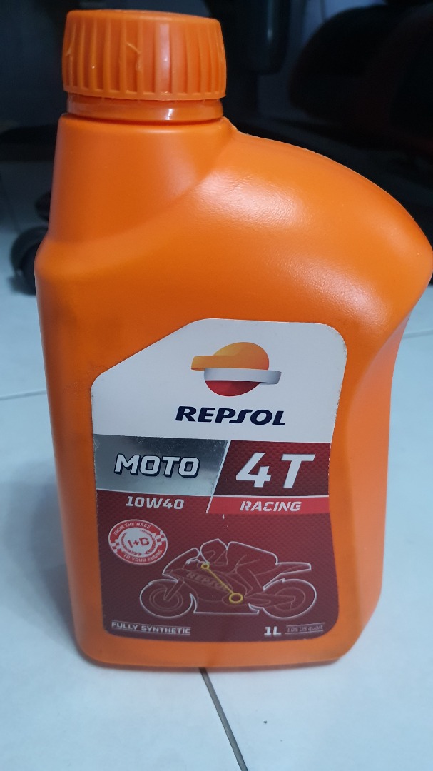 Repsol 10W40 4T Racing Fully Synthetic engine oil (1 liter ...