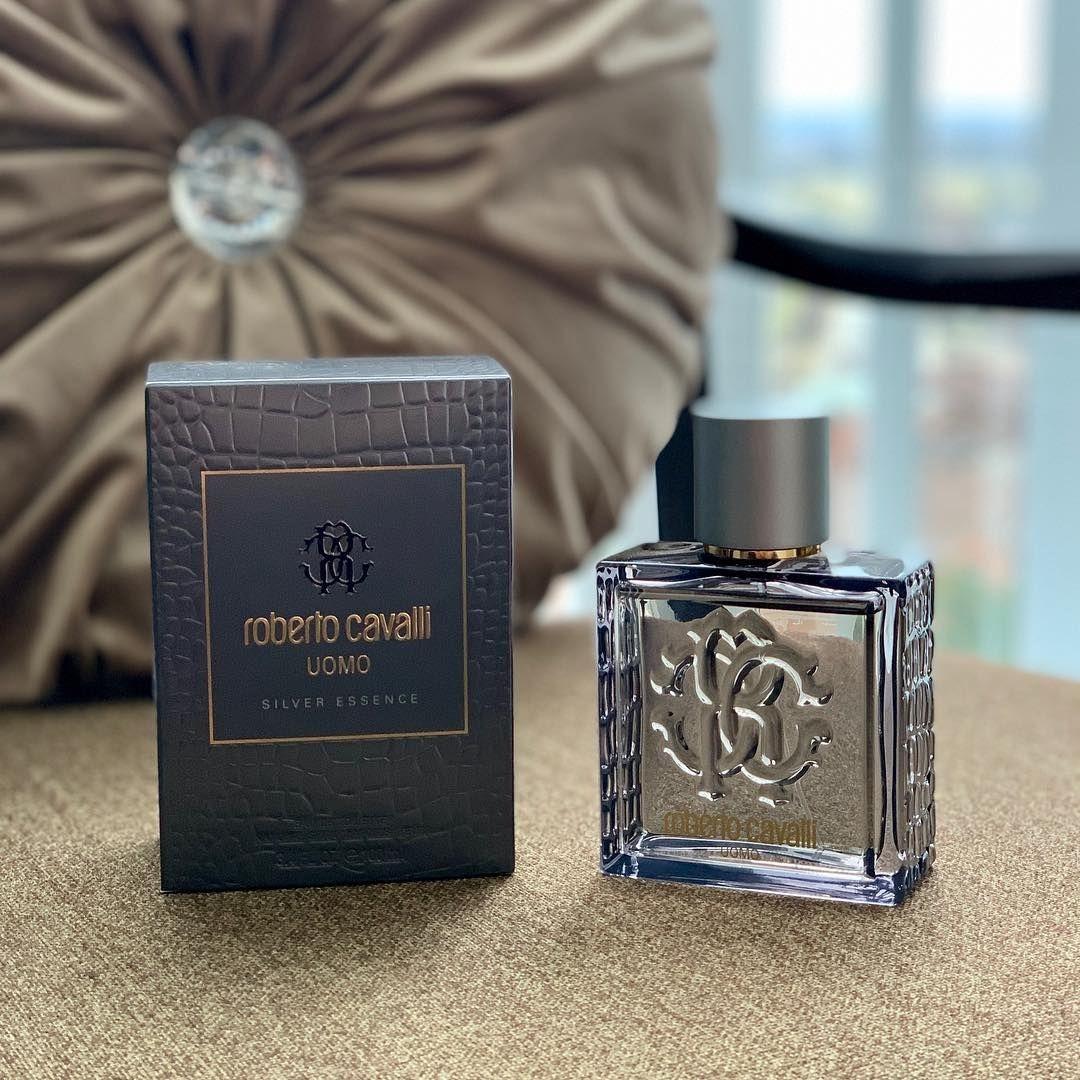 Roberto Cavalli Uomo Silver Essence 60ml EDT Cologne Minyak Wangi
