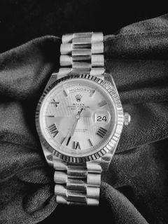 Rolex President Day-Date 40 white gold