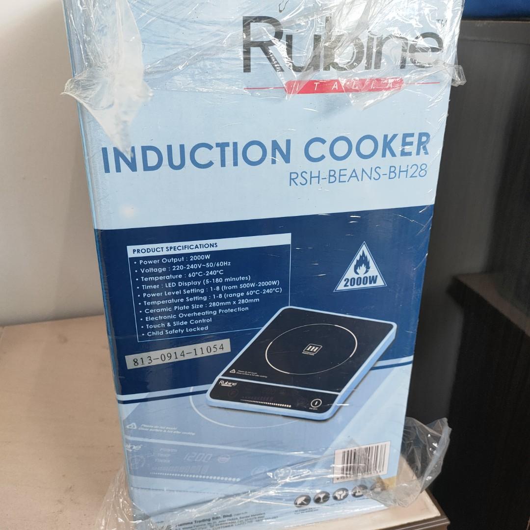 Rubine Induction Cooker, TV & Home Appliances, Kitchen Appliances