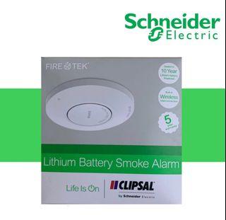 Schneider Clipsal Lithium Battery Smoke Alarm.