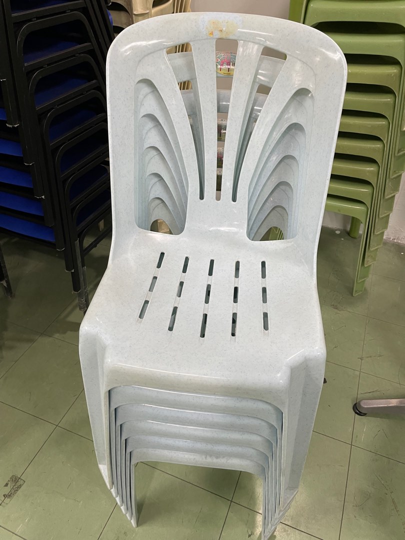 Second hand plastic clearance chairs