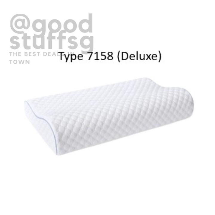 [SG FREE 🚚] Ergonomic Memory Foam Pillow | Orthopedic Pillow | Contour Pillow | Tencel Cooling | Breathable (Category: Bedding & Towels) located in Singapore. Submitted by goodstuffsg (Listing ID 1192470545, Image 3). Description: ✅ FREE local stock doorstep delivery/mailing (2-4 days) ✅ Transaction via Paynow/Paylah/Bank Transfer/Singtel Dash Why Memory Foam Pillow? - Natural Breathability - Anti-Bacteria, Anti-mites, Inhibit Mold. - Moisture A