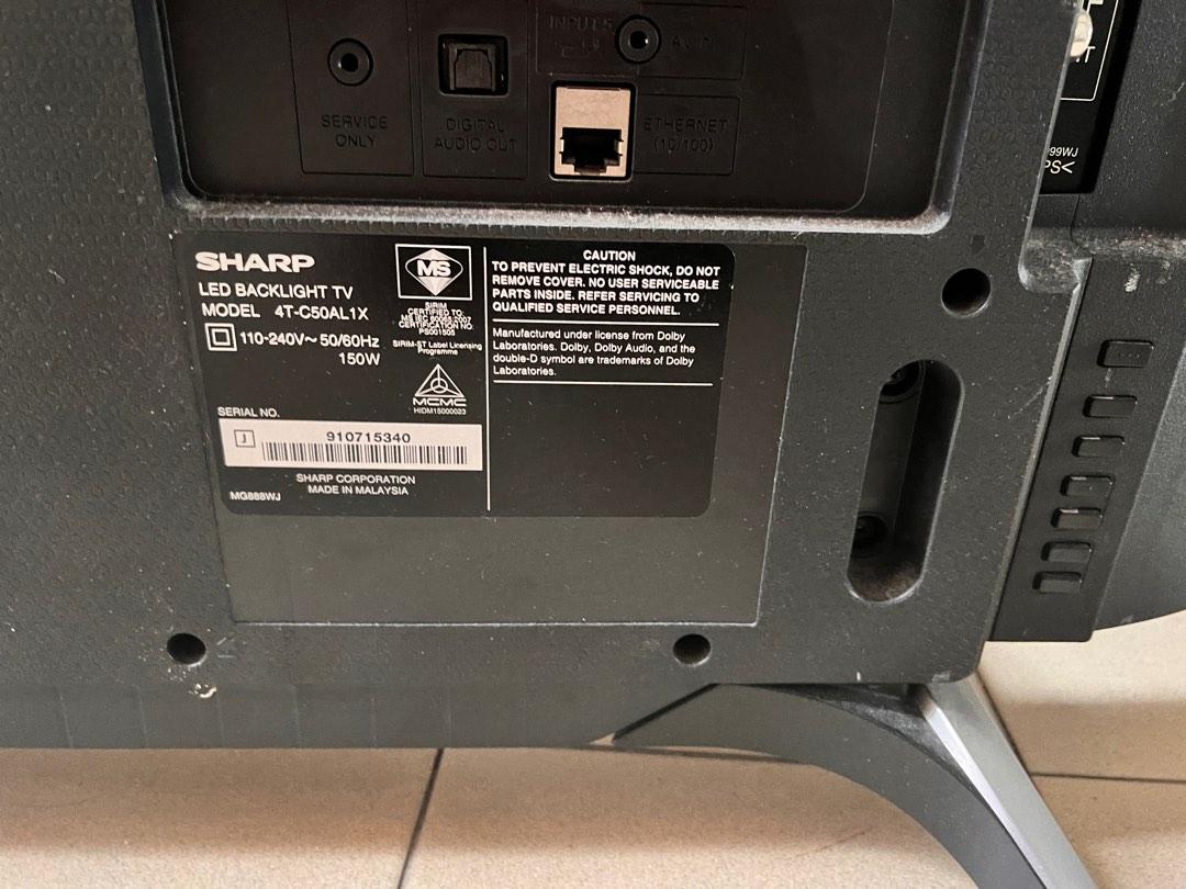 Sharp Led backlight TV, TV & Home Appliances, TV & Entertainment, TV