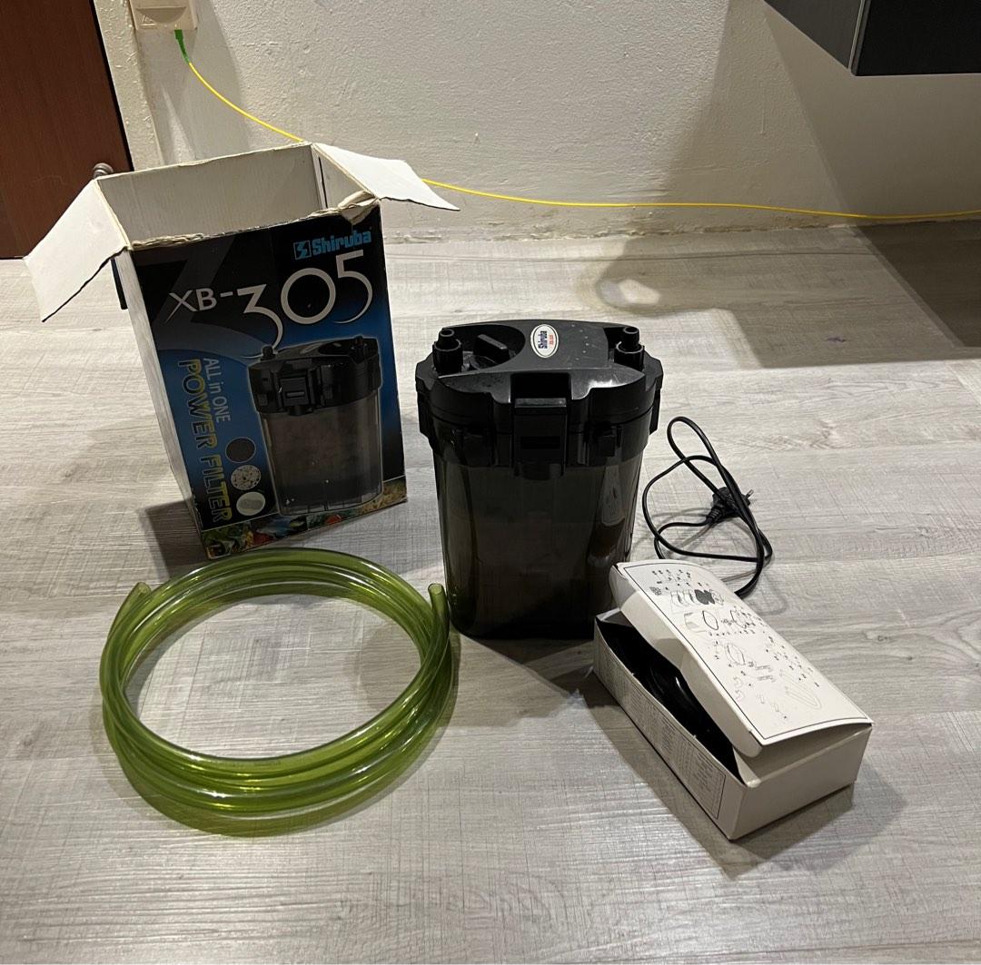 Shiruba XB305 Canister Filter, Pet Supplies, Homes & Other Pet