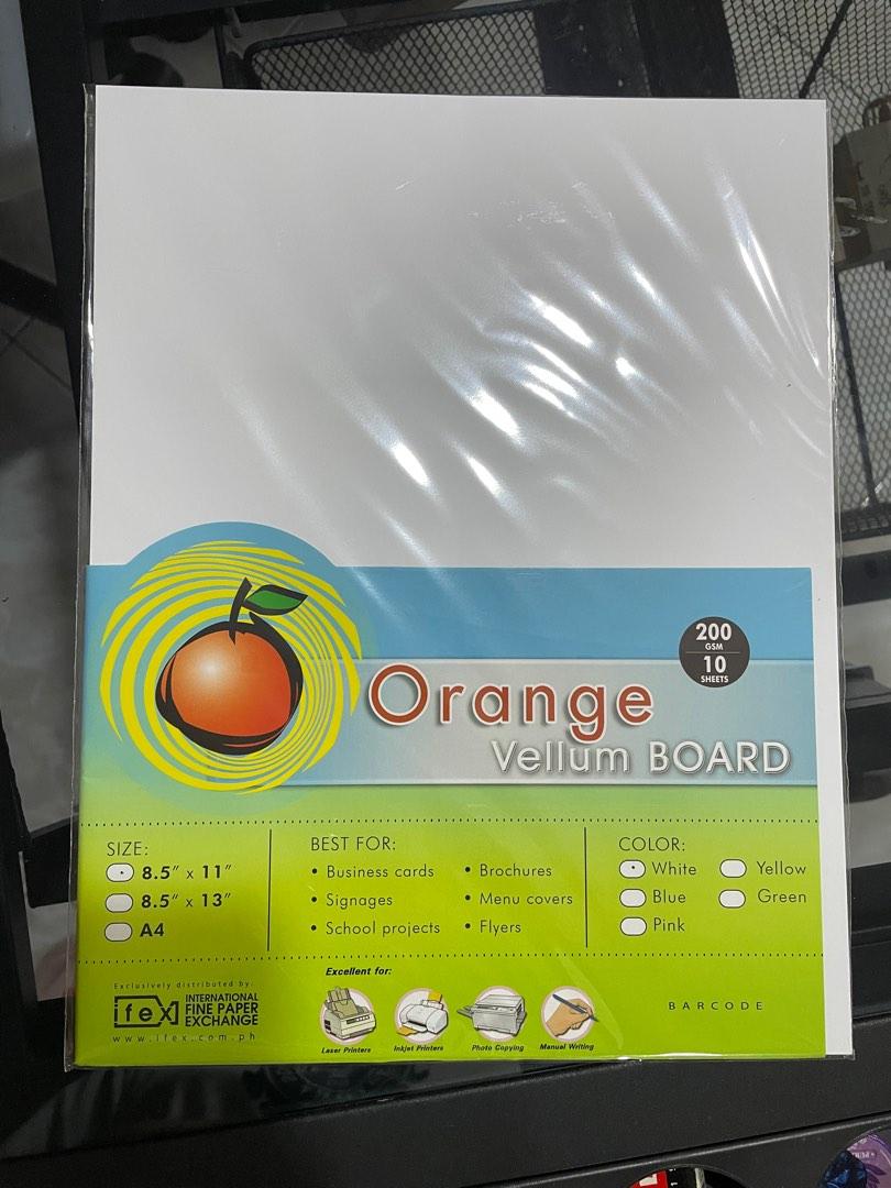 Short Bond Vellum Board, Hobbies & Toys, Stationary & Craft, Craft