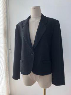 Simple Black Blazer