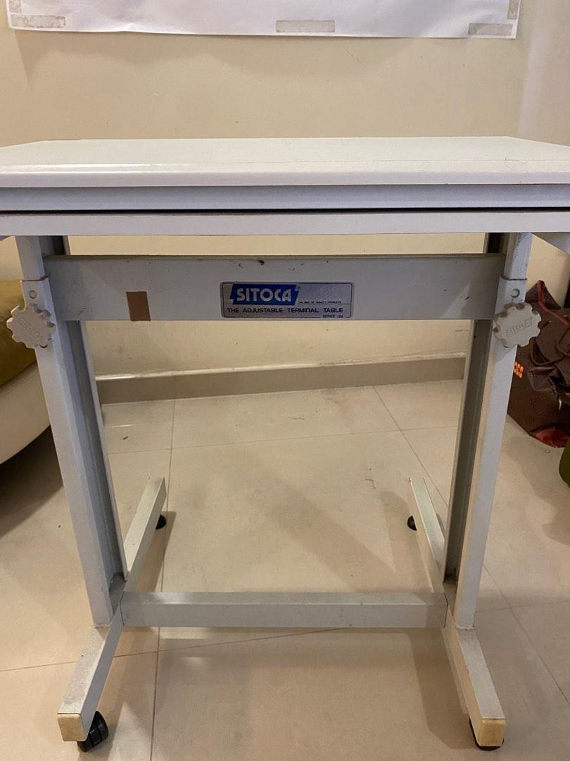 Sitoca Adjustable computer table, Furniture & Home Living, Furniture