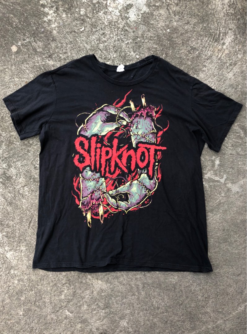 T-shirt Homme Slipknot Come Play Dying - Merchandising Officiel - Tailles S à XXL - Coton De Qualité - Pour Fans De Métal - 4