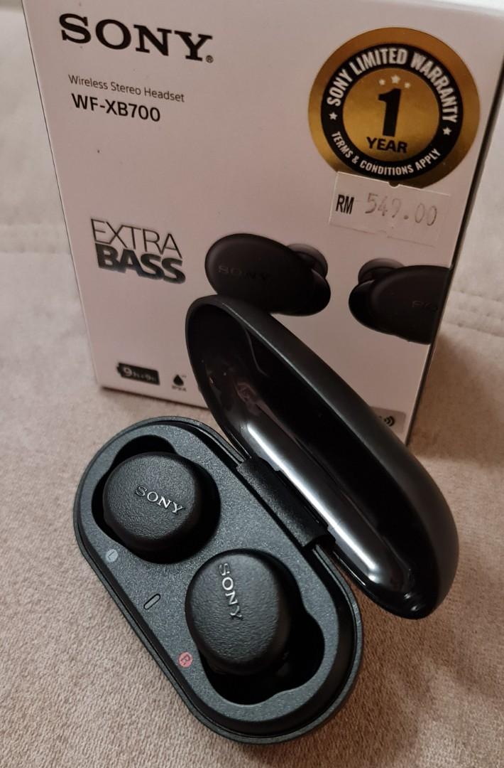 Sony Wireless Stereo Headset WFXB700, Audio, Headphones & Headsets on