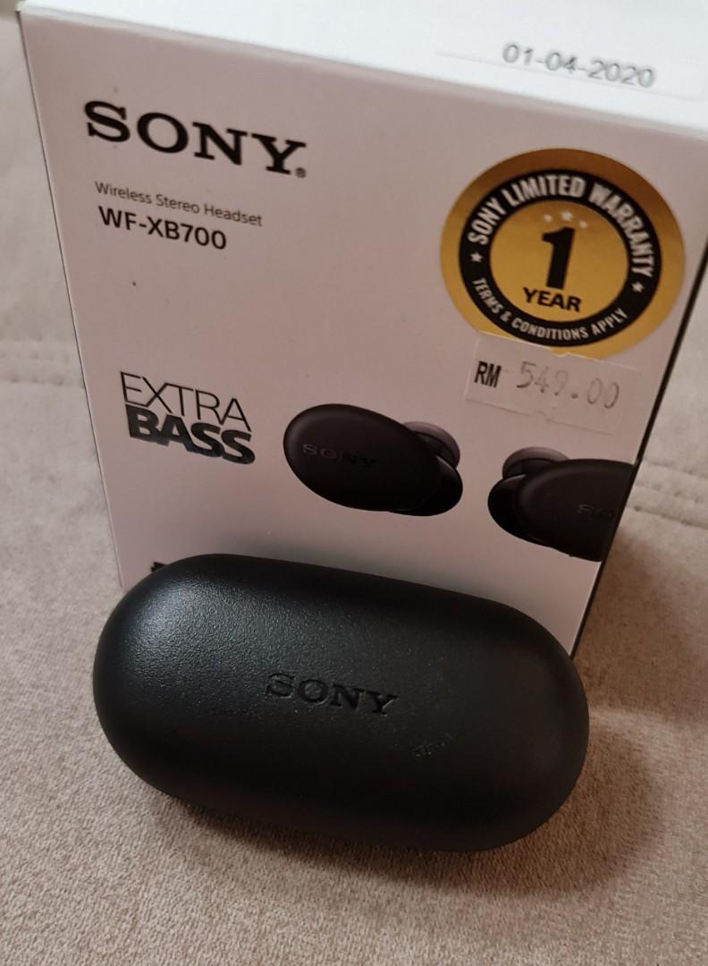 Sony Wireless Stereo Headset WFXB700, Audio, Headphones & Headsets on