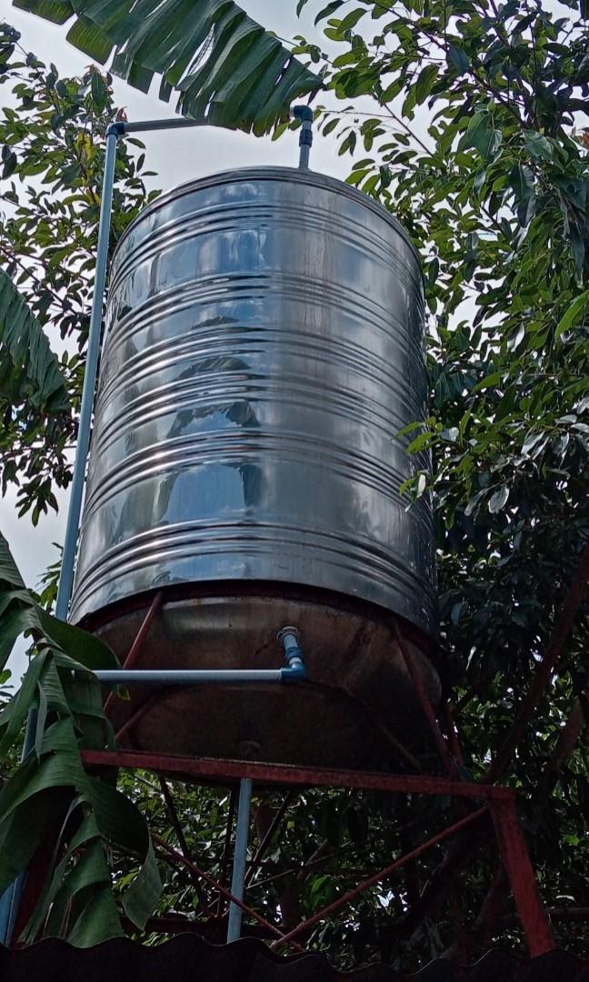 STAINLESS WATER TANK, Furniture & Home Living, Outdoor Furniture on