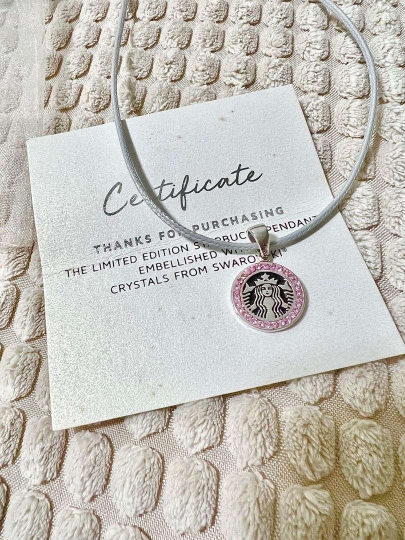 Starbucks swarovski clearance pendant