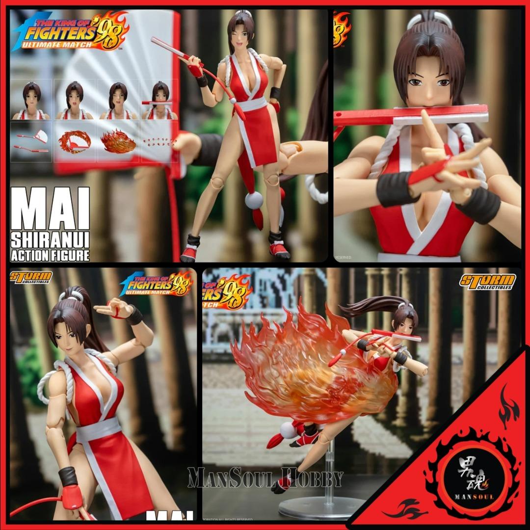 Storm Collectibles KOF 98UM 不知火舞 Amazon.com: Storm Collectibles 1/12 Scale The King of