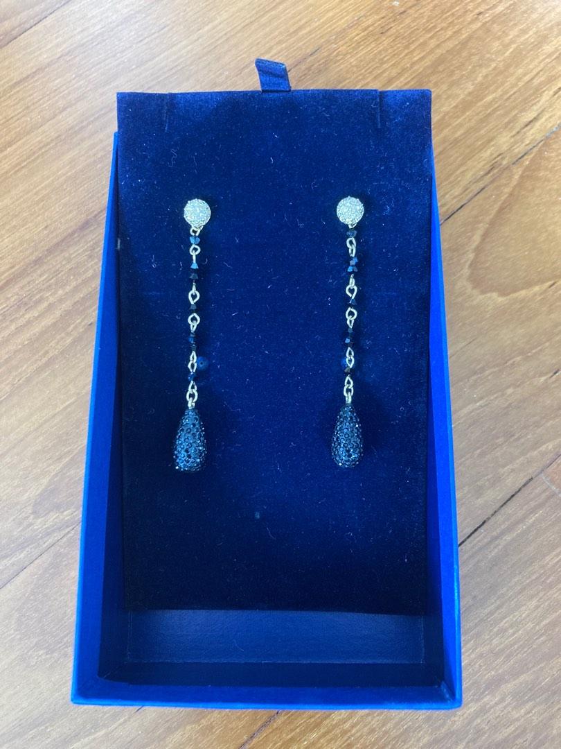 Genuine deals swarovski earrings