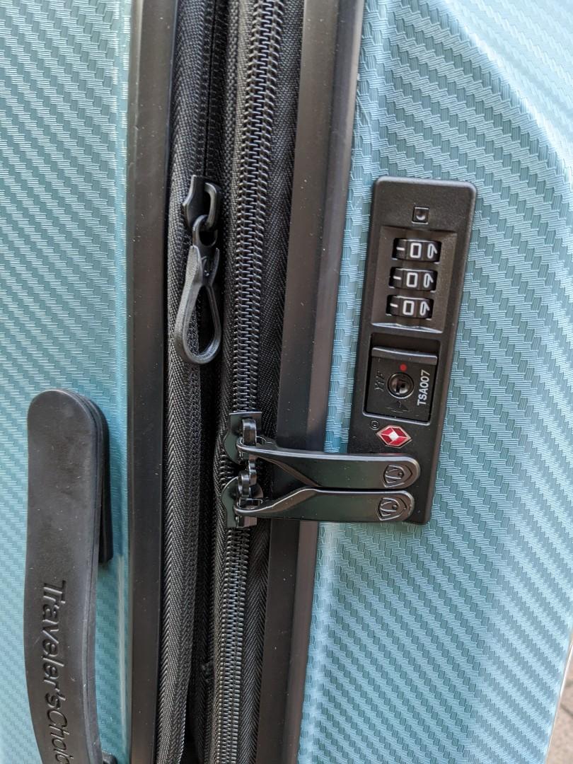 30kgs LARGE 25" spinner upright suitcase, expandable, secure zipper