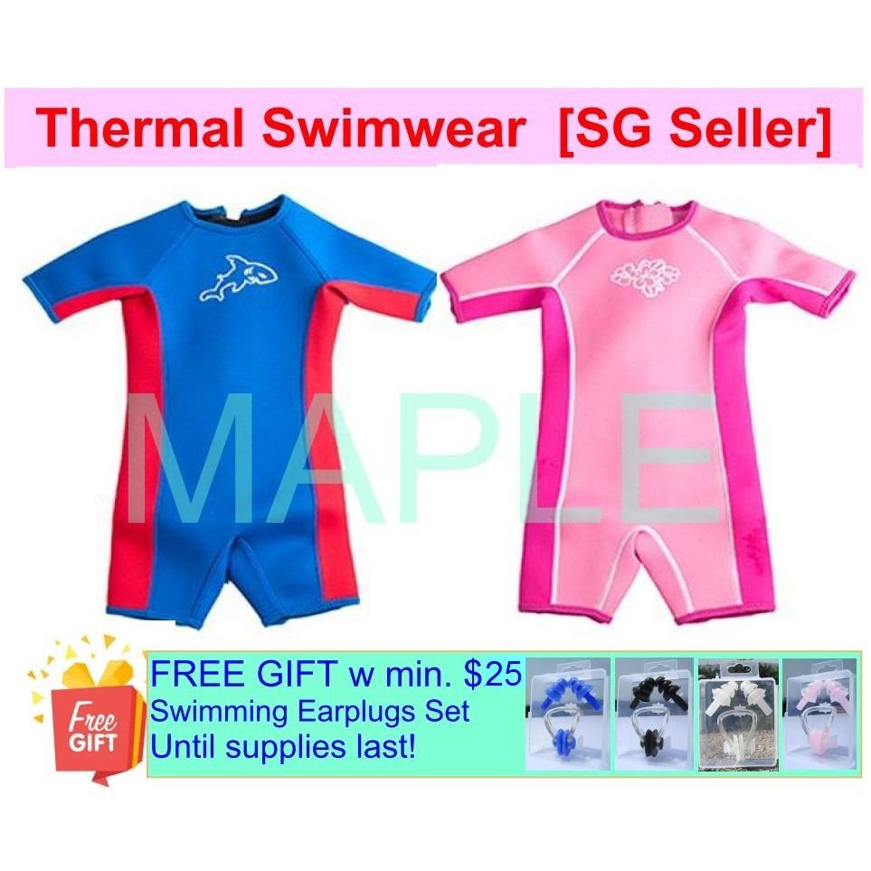Thermal kids swimwear children swimming suit MMZ0433 Babies Kids Babies Kids Fashion on Carousell
