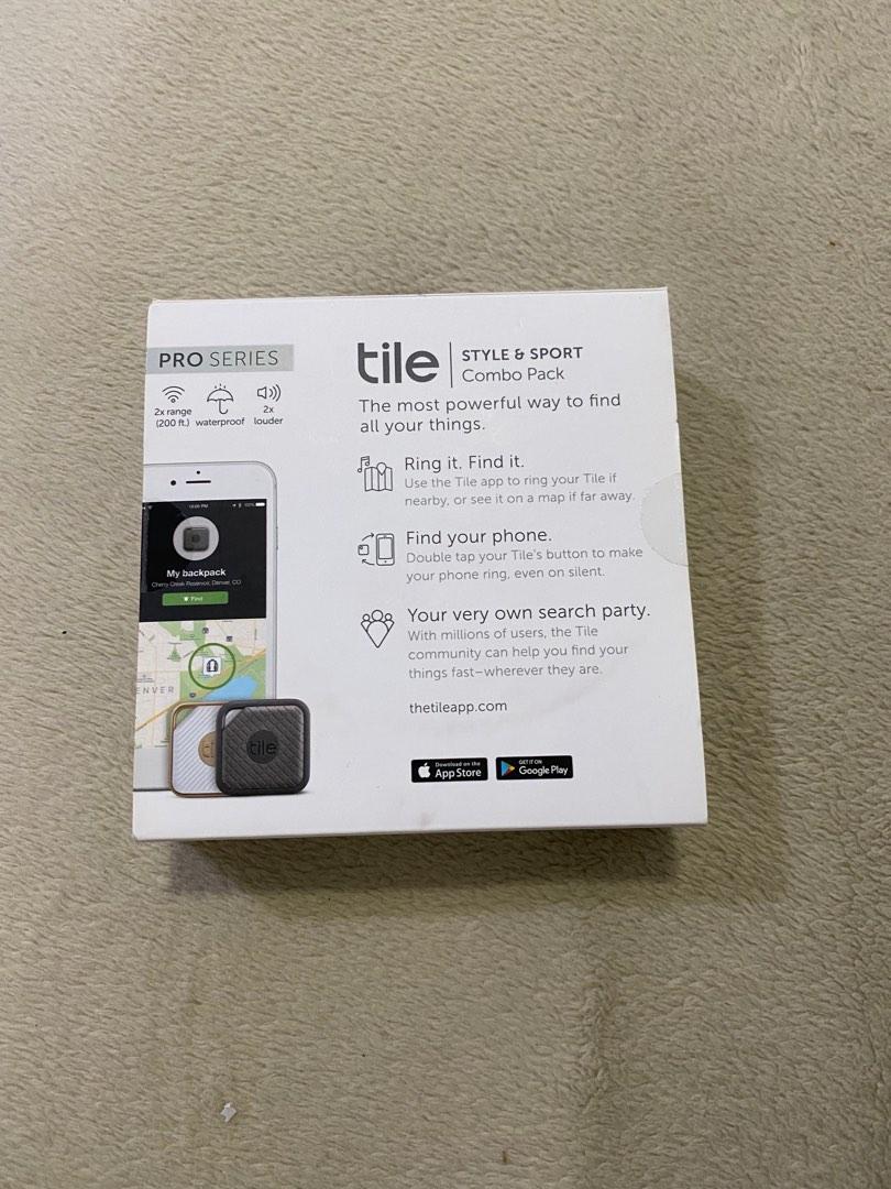Tile style and sport Bluetooth trackers, Computers & Tech, Parts