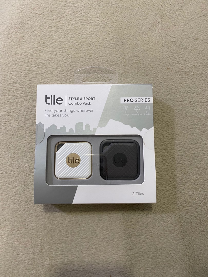 Tile style and sport Bluetooth trackers, Computers & Tech, Parts