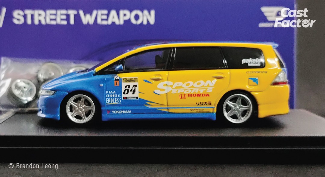 Time Micro 1:64 Honda Odyssey SPOON Livery with Extra Set of Wheels  (LIMITED EDITION 500 PCS), Hobbies & Toys, Toys & Games on Carousell
