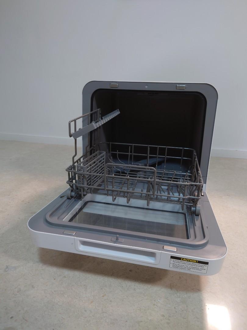 Toshiba DWS22ASG 5L Countertop Dishwasher, TV & Home Appliances