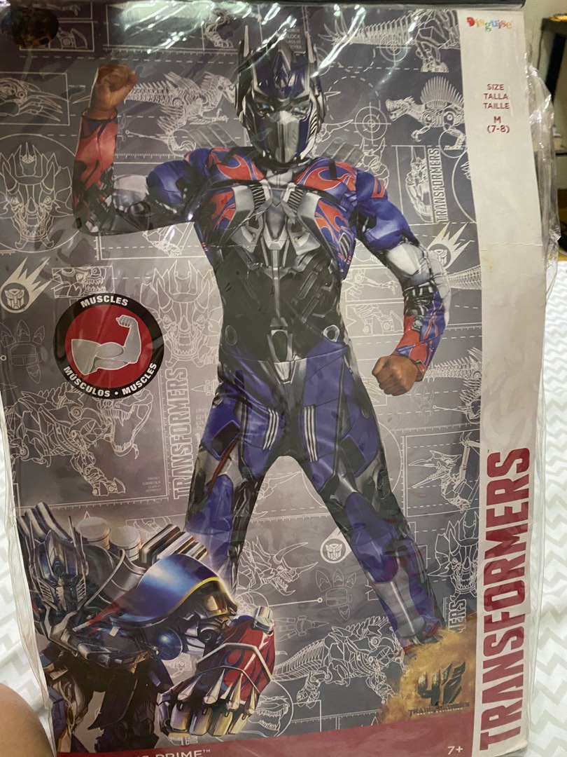 Transformers Costume, Babies & Kids, Babies & Kids Fashion on Carousell