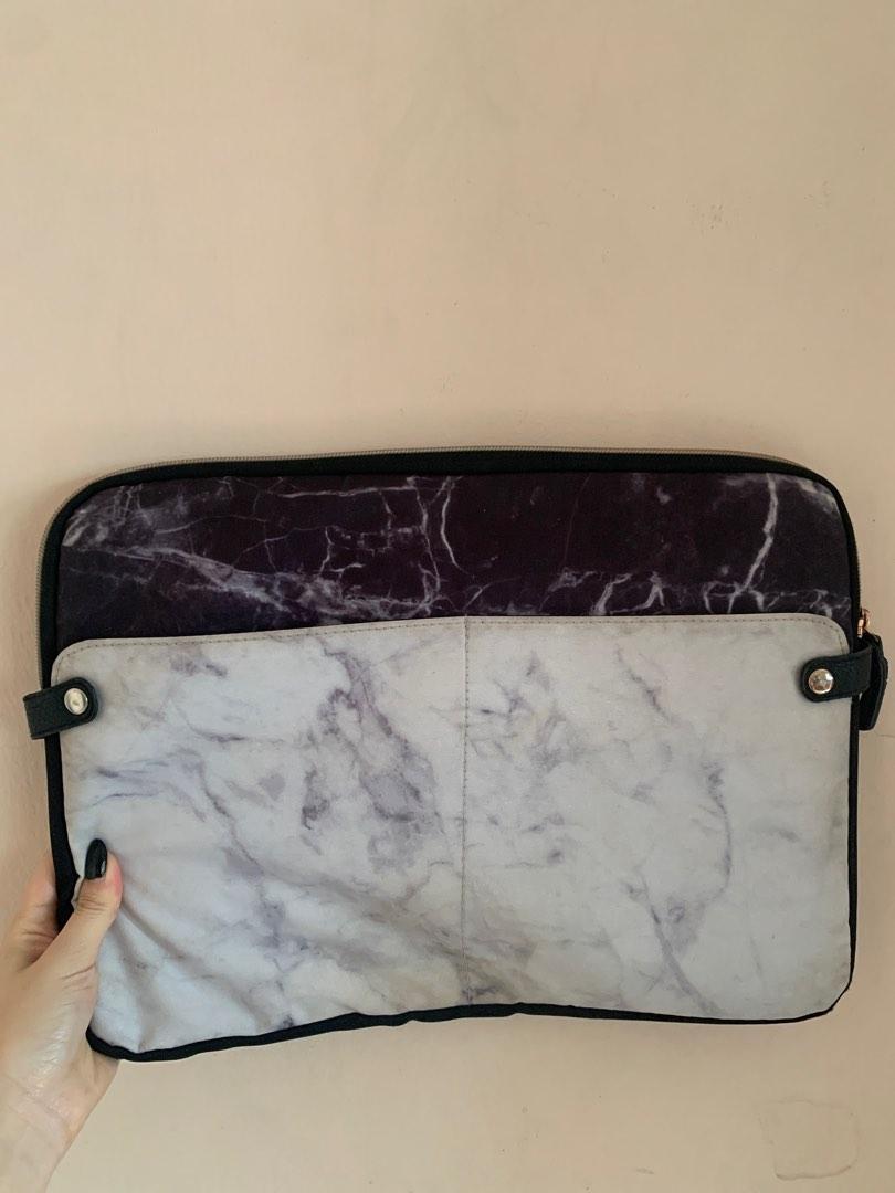 Typo marble laptop case online