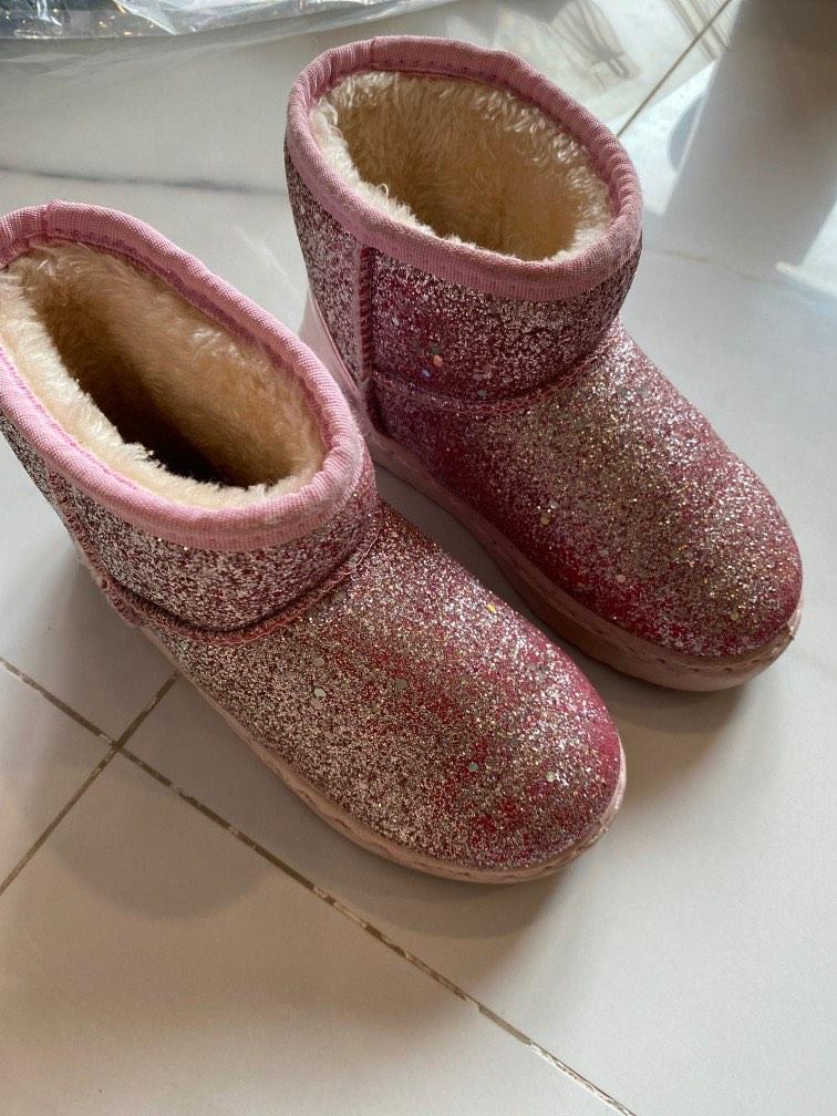 Glitter baby uggs best sale
