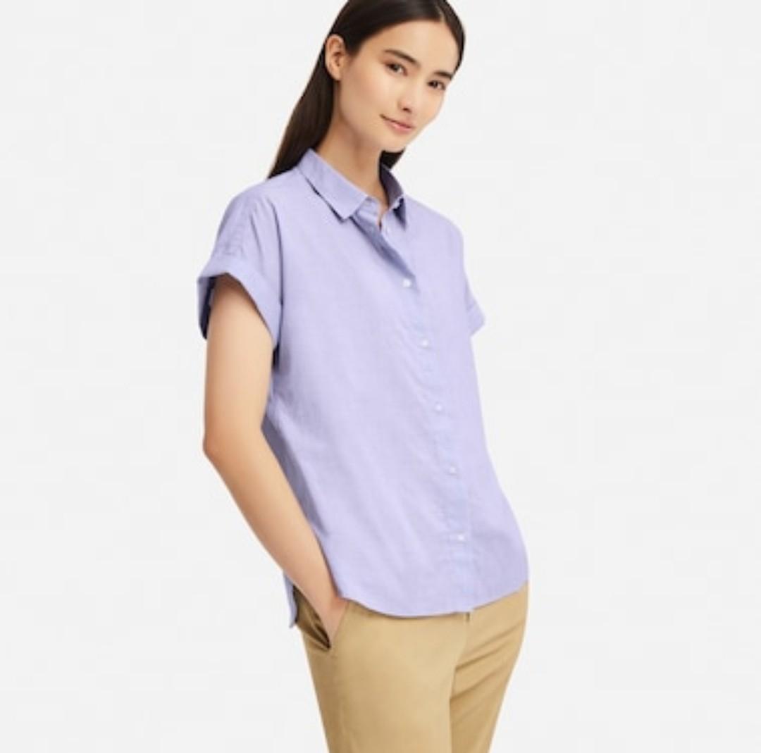 Uniqlo short sleeve button down outlet