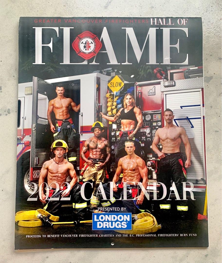 Vancouver 2022 Hall Of Flame Calendar, Hobbies & Toys, Stationery