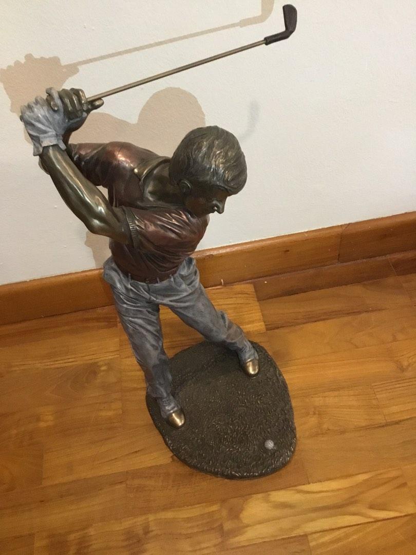 Large Golfer Statue , Furniture & Home Living, Home Decor, Other Home
