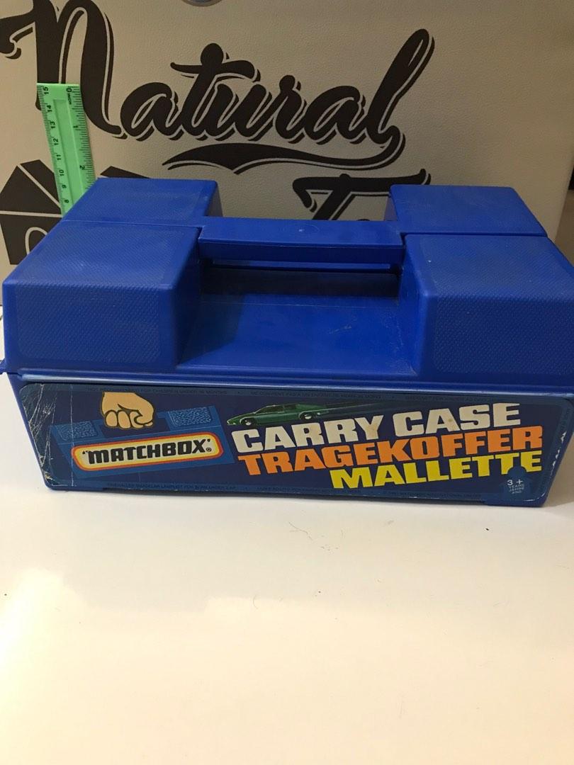 Vintage 1981 Matchbox Carry Case Tragekoffer Mallette, Hobbies & Toys