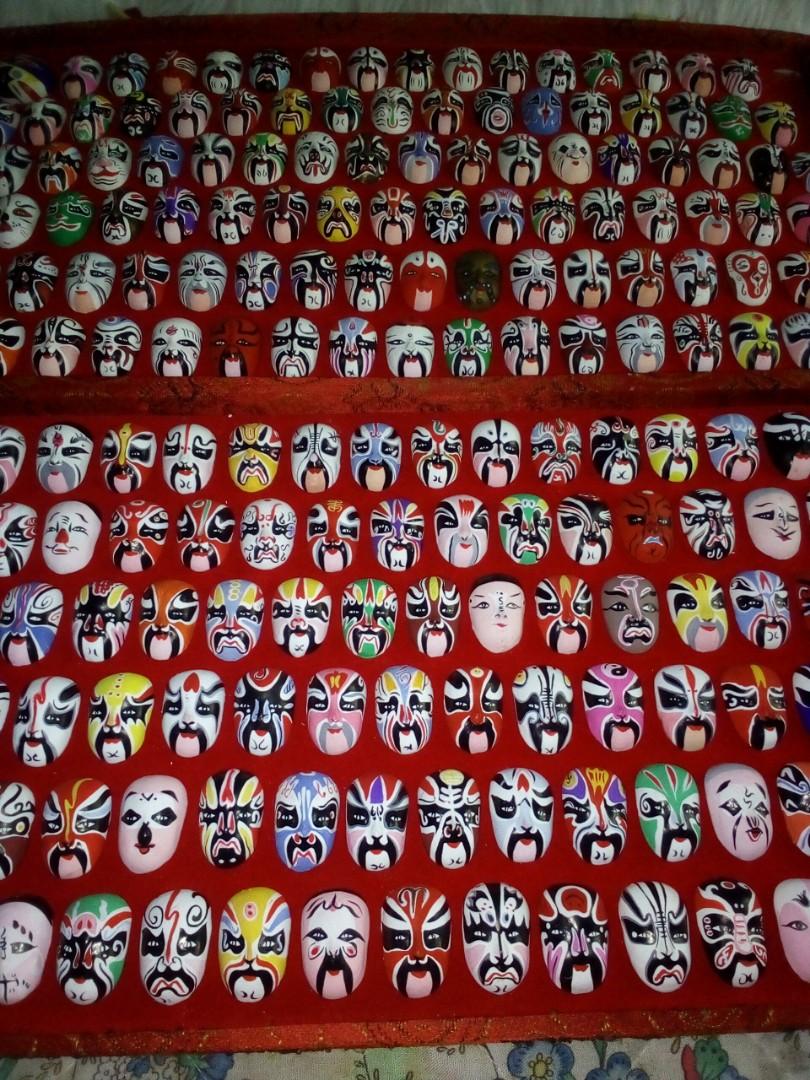 VINTAGE PEKING OPERA MASK/RARE COLLECTIBLE, Hobbies & Toys, Memorabilia ...