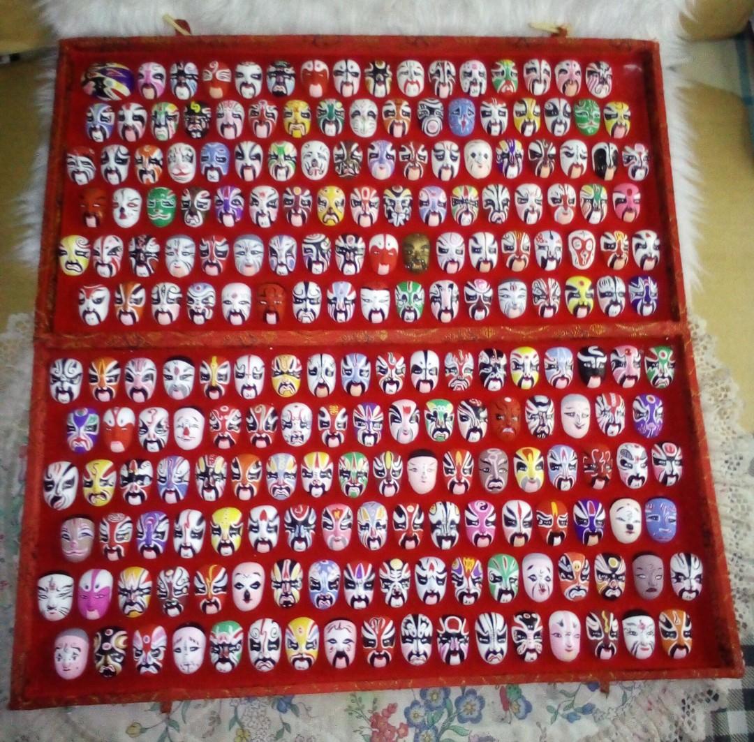 VINTAGE PEKING OPERA MASK/RARE COLLECTIBLE, Hobbies & Toys, Memorabilia ...