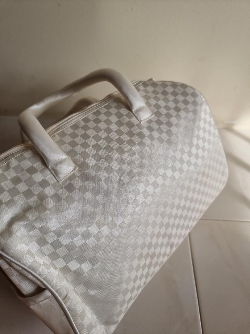 White and Silver Bag Women s Fashion Bags Wallets Shoulder