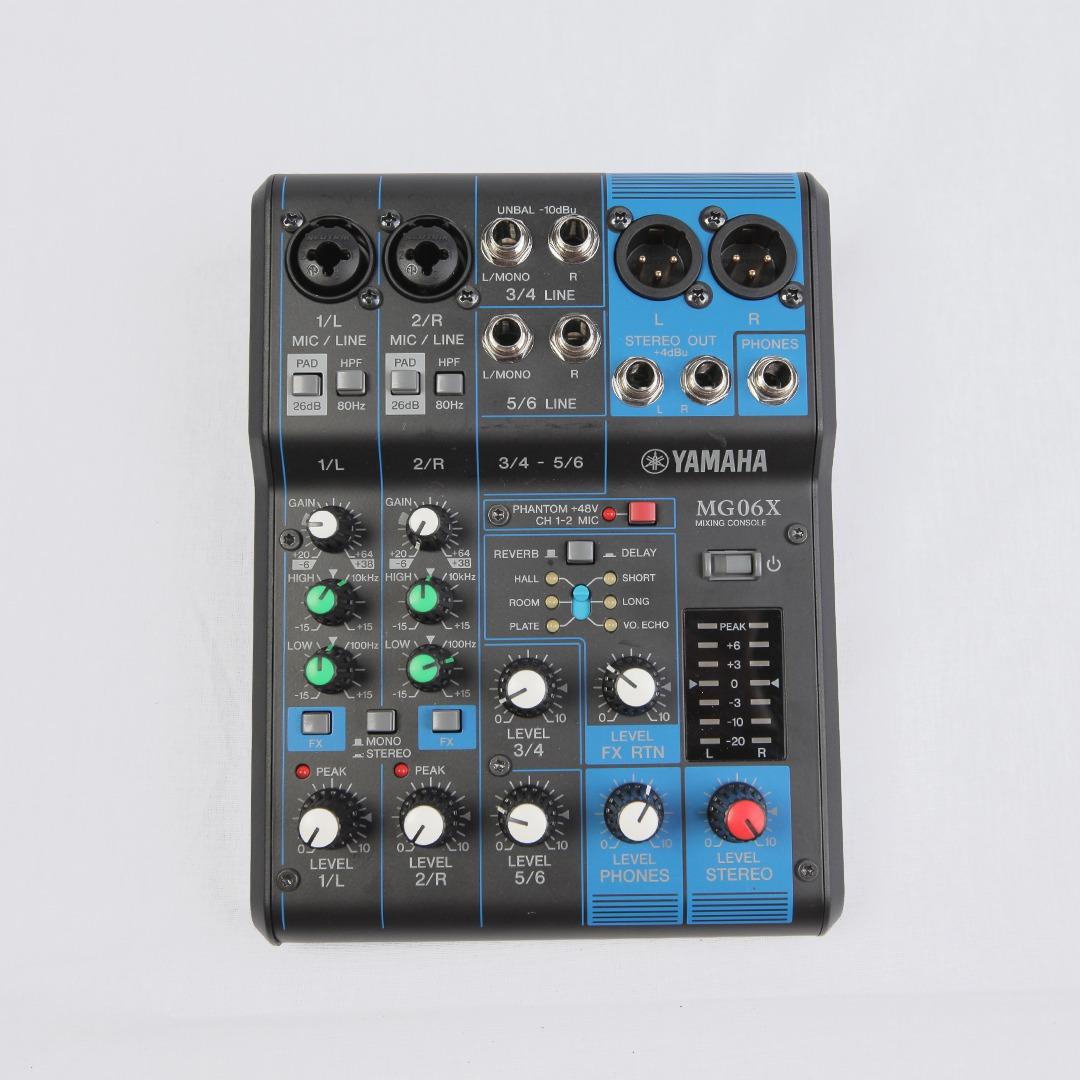 Yamaha Audio Mixer MG06X FOR RENTAL, Audio, Portable Audio Accessories