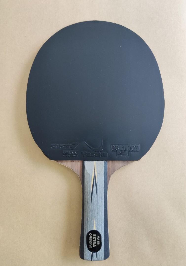 Yasaka Malin YEO FL with Razka 7 and Razka 7 Soft Table Tennis Bat
