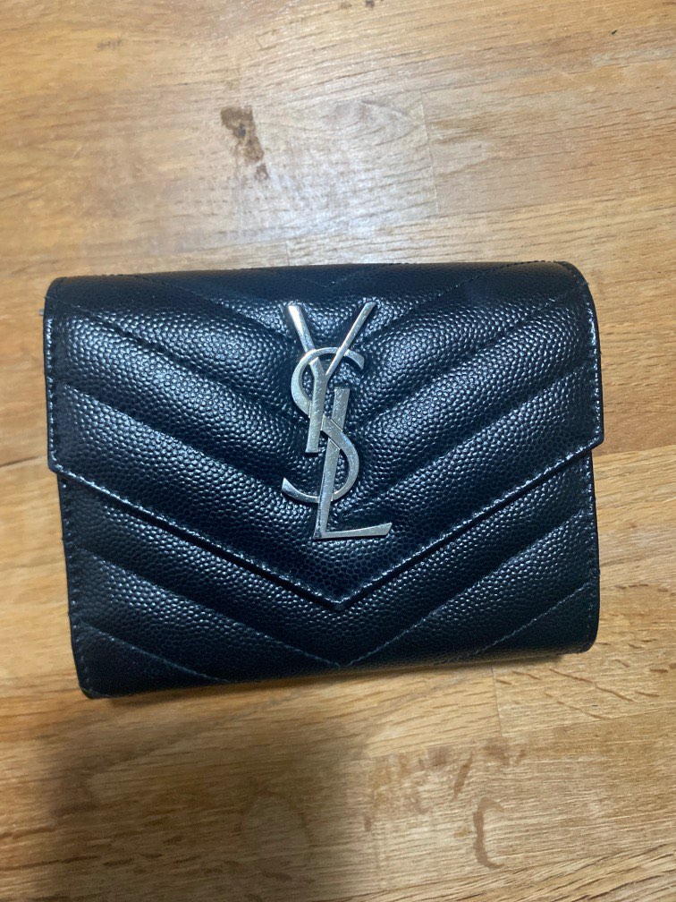 YSL Trifold Compact Wallet, Women's Fashion, Bags & Wallets, Wallets