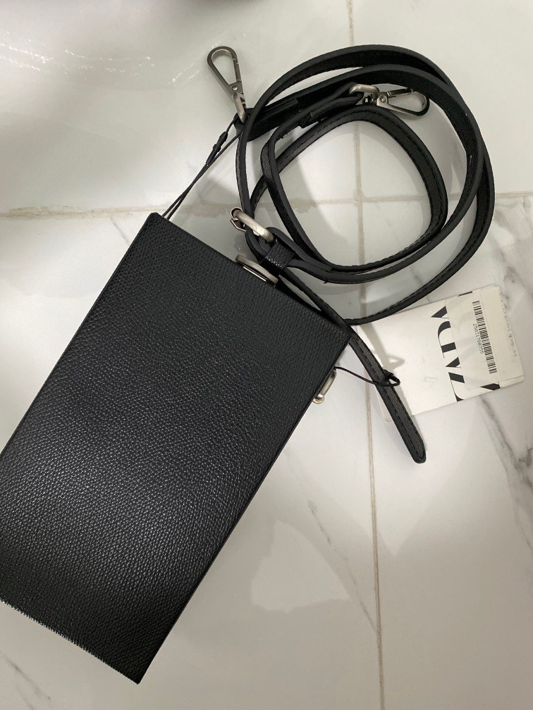 Zara sling bag hard 4, Men's Fashion, Bags, Sling Bags on Carousell