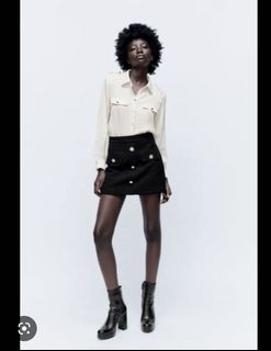 Zara tweed Shorts629757747390741118