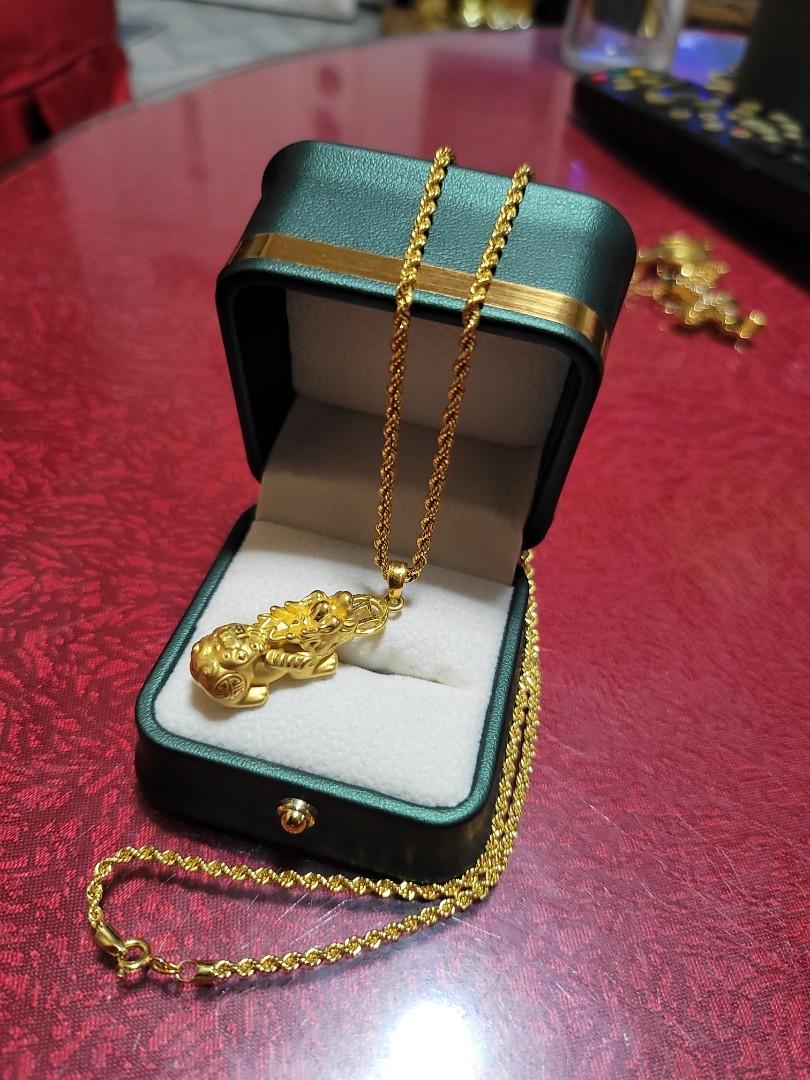 Rope chain hotsell 24k gold