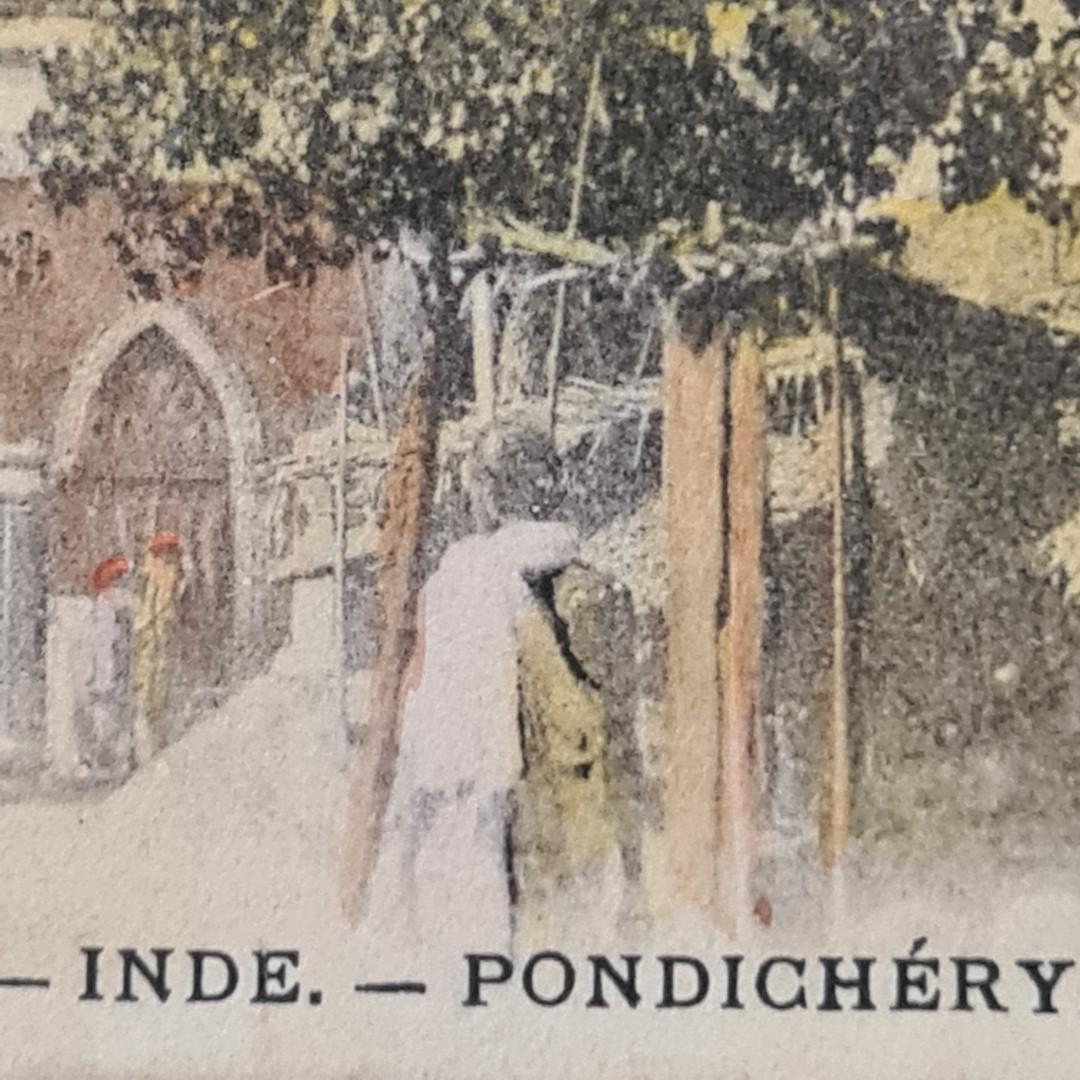 1900's Original Vintage picture post Card Old and Rare Architectural