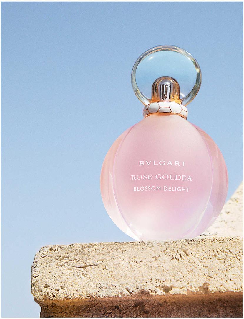 2022新款) Bvlgari 歡沁玫香女士淡香水50ml Rose Goldea Blossom